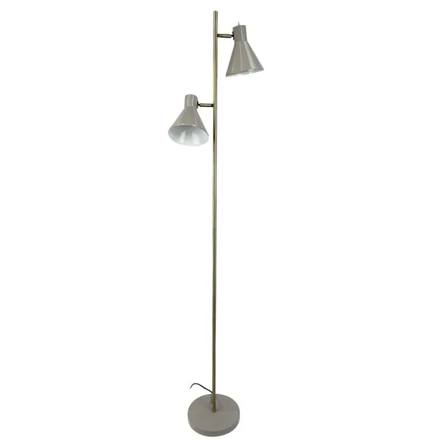 Dyberg Larsen Sleep gulvlampe brun jordfarge