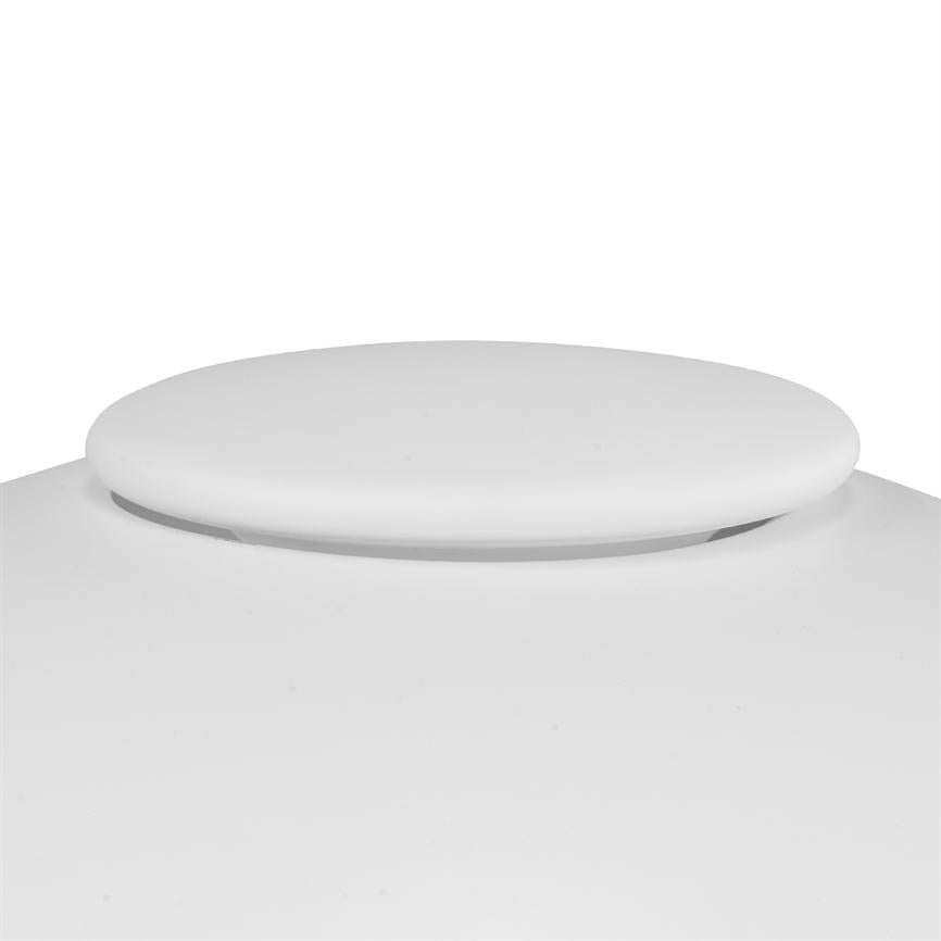 Dyberg Larsen Opus Gulvlampe hvit opalglass
