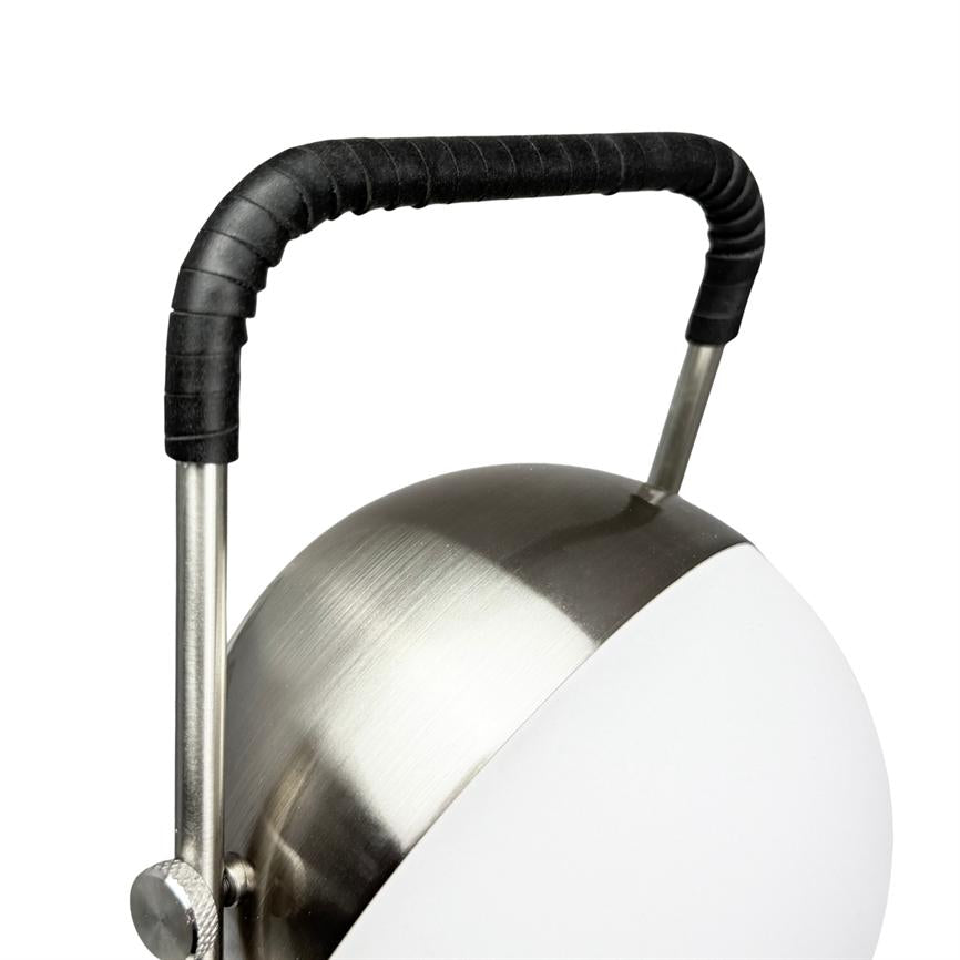 Dyberg Larsen Mova bordlampe svart oppladbar LED