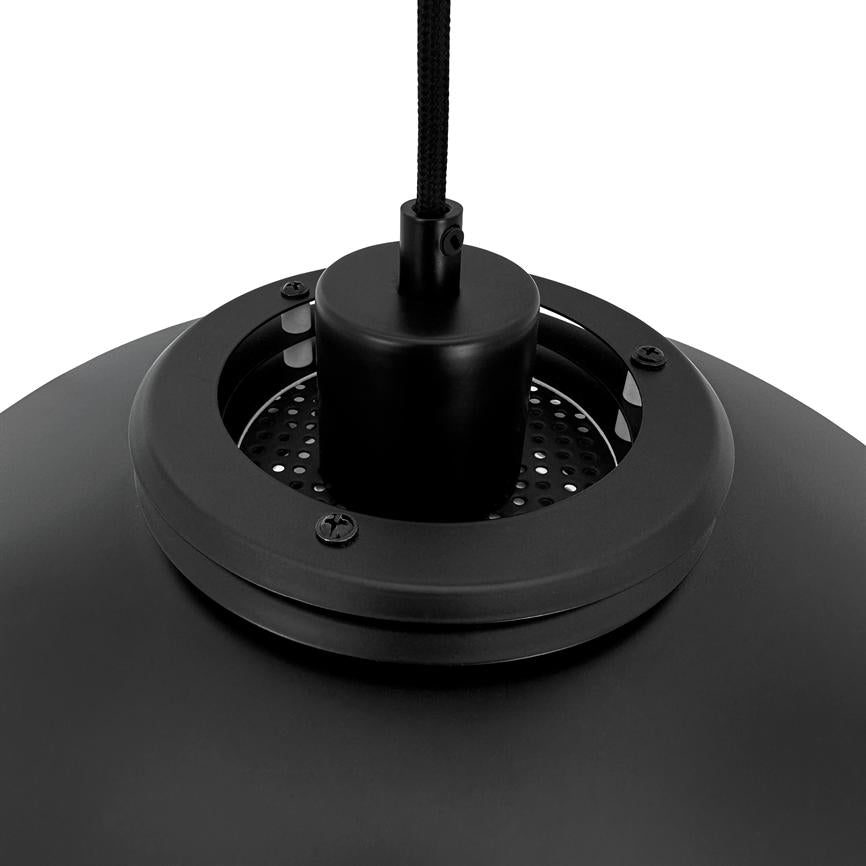Dyberg Larsen Ejka Mini pendel svart matt 4 skjermer