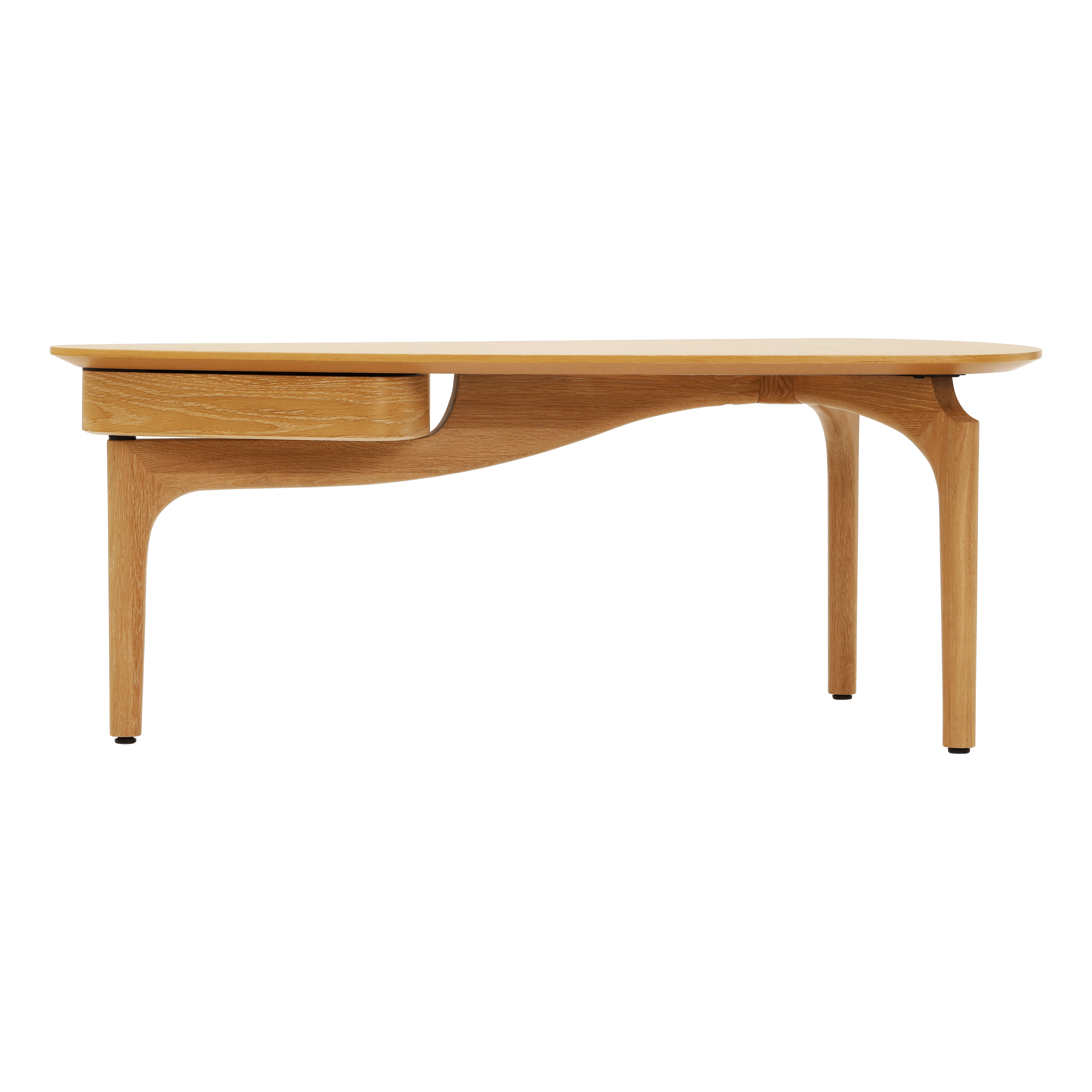 UMAGE Duende sofabord eik 130x67 med skuff