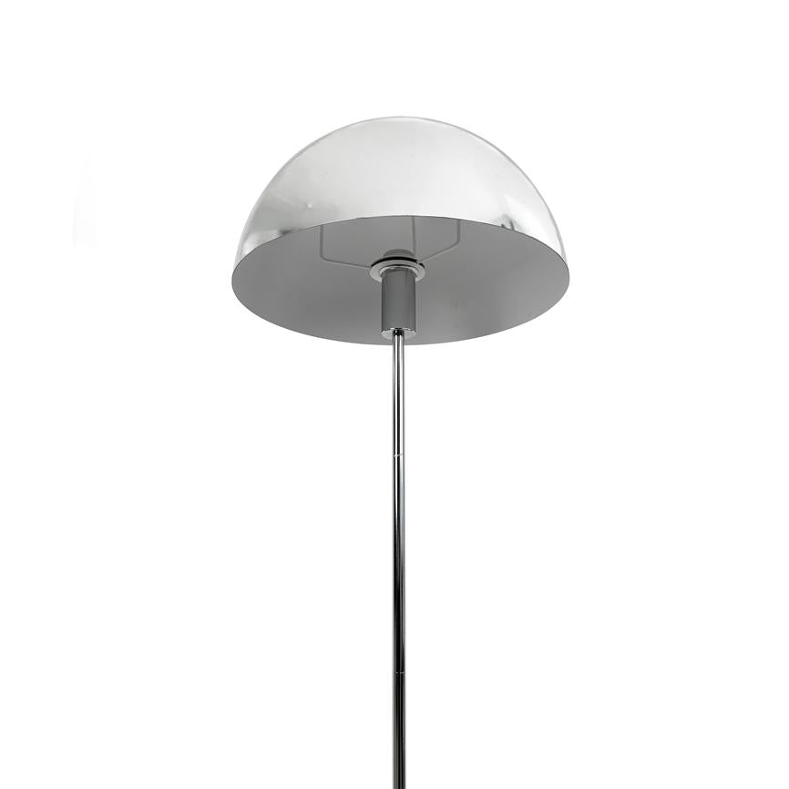 Dyberg Larsen Stockholm gulvlampe krom marmor leselys