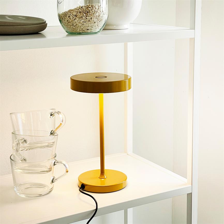 Dyberg Larsen Starlight bordlampe karri LED