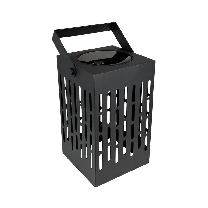 Dyberg Larsen Luma lanterne solar sort USB-C