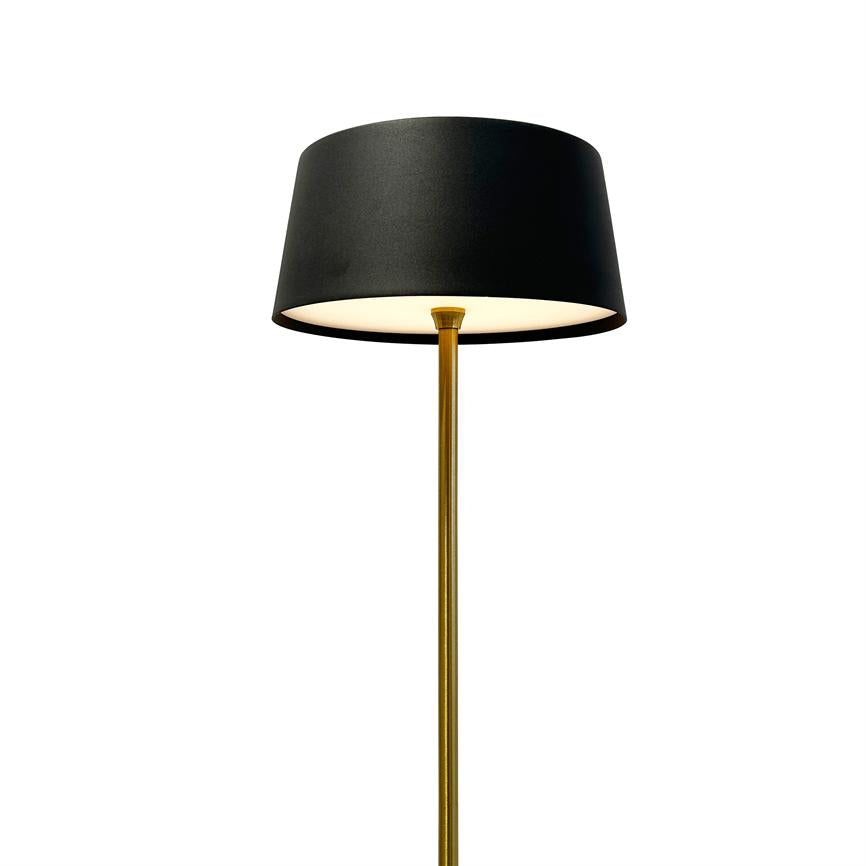 Dyberg Larsen Yoyo gulvlampe sort LED oppladbar