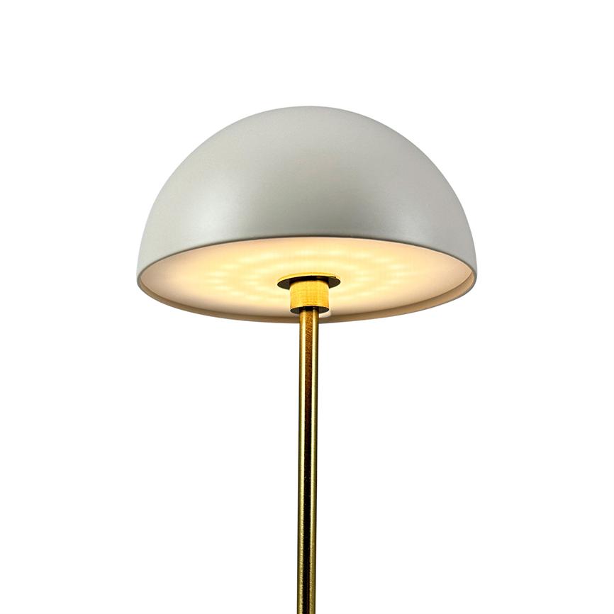 Dyberg Larsen Along Mini bordlampe beige 2-pk LED