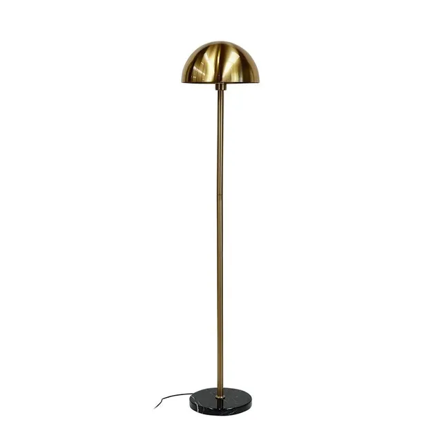 Dyberg Larsen Menton gulvlampe messing marmor