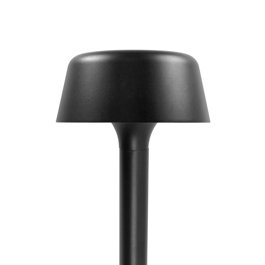 Dyberg Larsen Valencia solar bedlampe sort