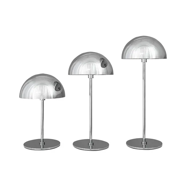 Dyberg Larsen Along LED bordlampe krom 3 stk