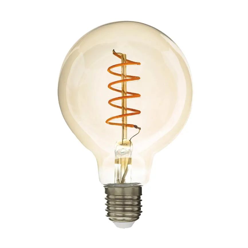 Dyberg Larsen E27 pære amber 4W dimbar