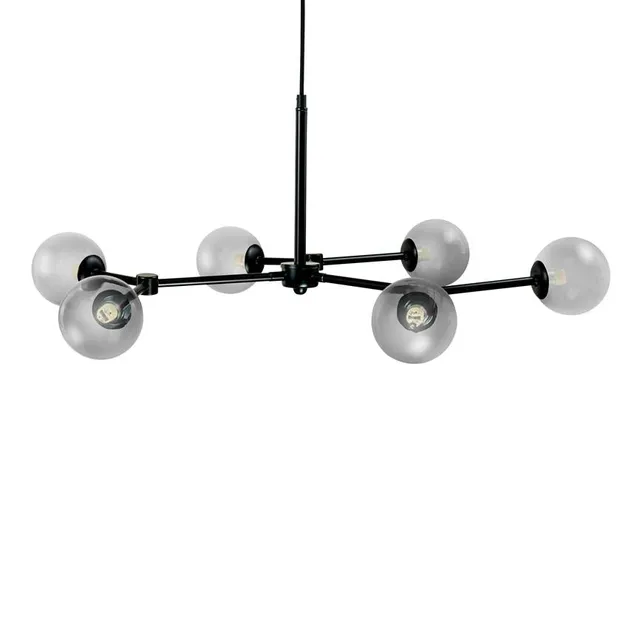 Dyberg Larsen Space lysekrone smoky 6-armet