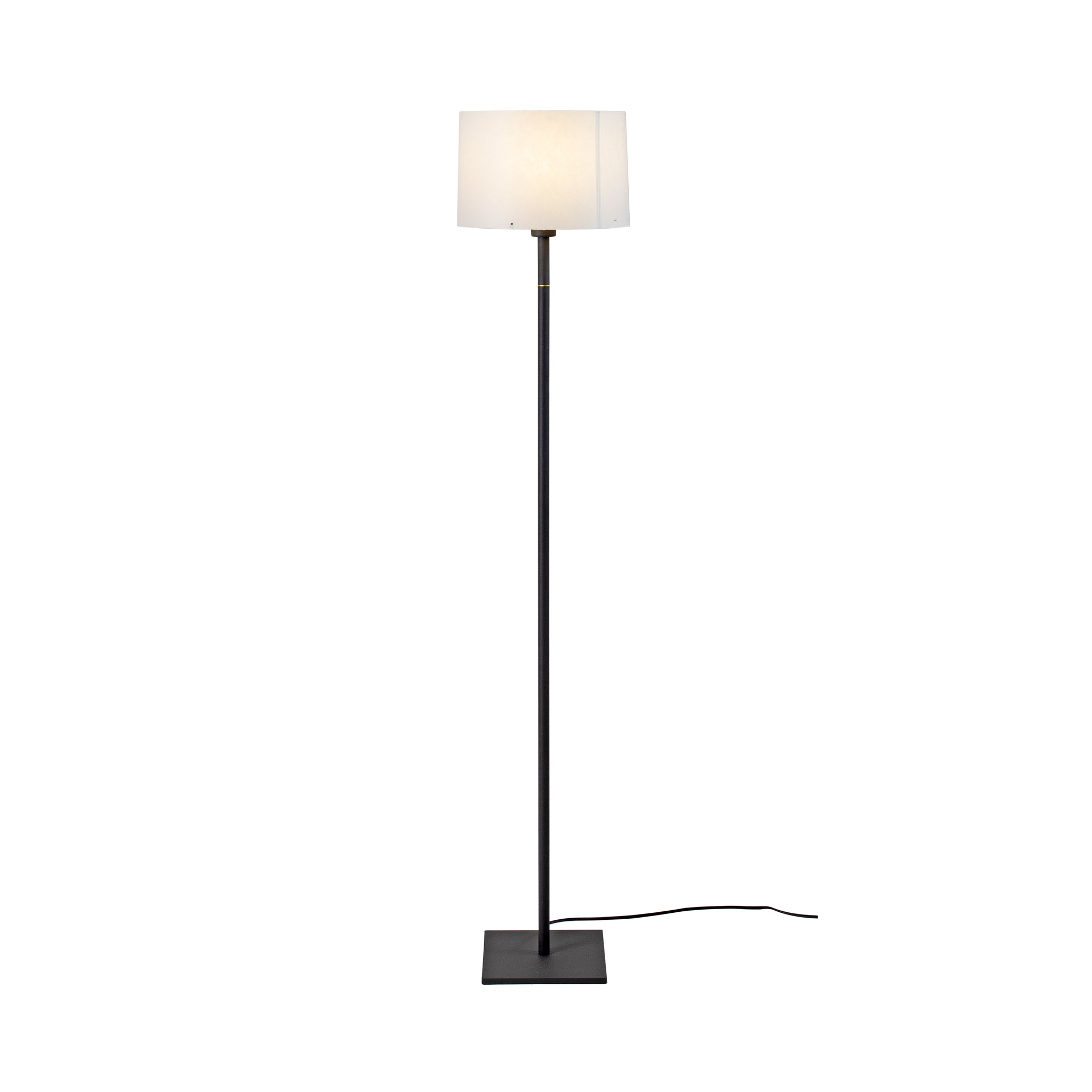 Zlamp Z 842-2827 gulvlampe mørkegrå messing