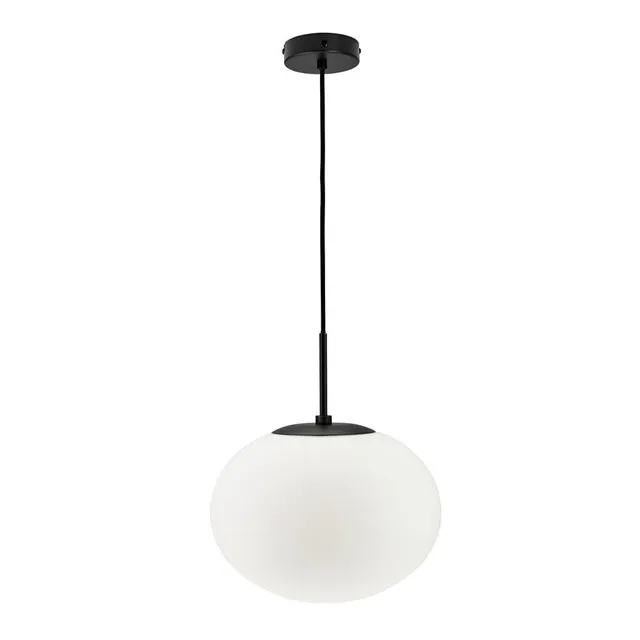 Dyberg Larsen Princess pendel sort opalglass