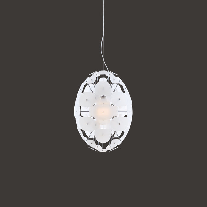Zlamp The Egg 655-4060 pendel 60 cm hvit