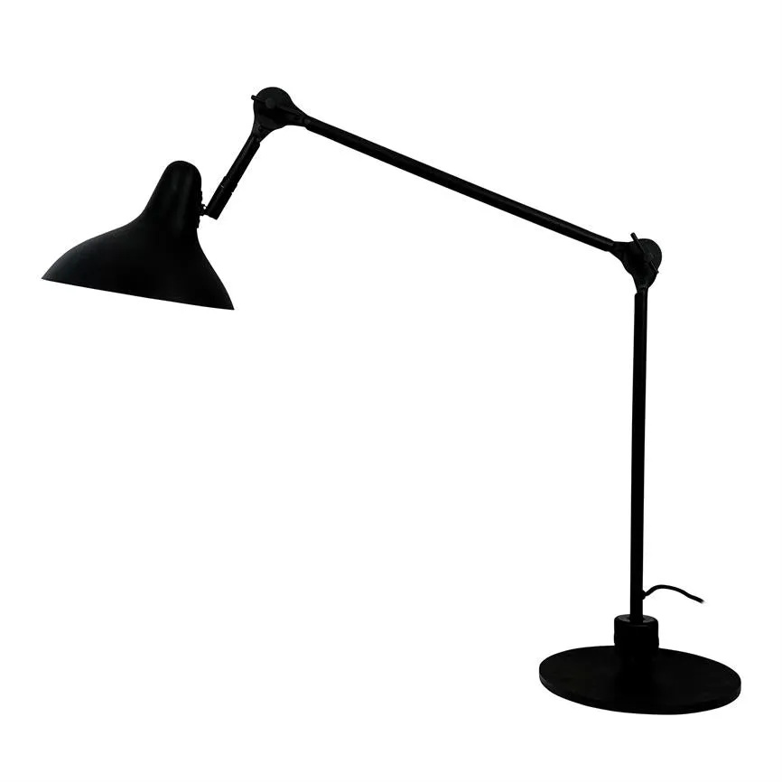 Dyberg Larsen Lotus bordlampe sort matt