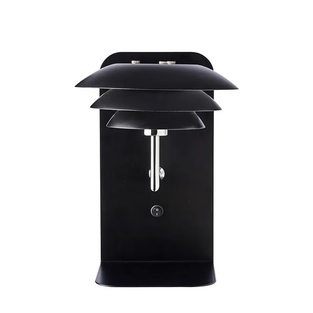 Dyberg Larsen DL20 vegglampe svart USB Ø20