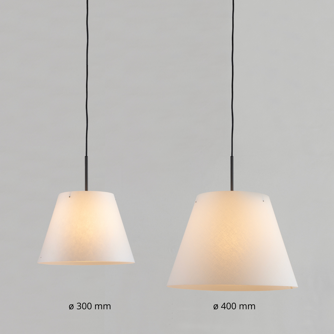 Zlamp Peak 250-4023 pendel 40 cm hvit