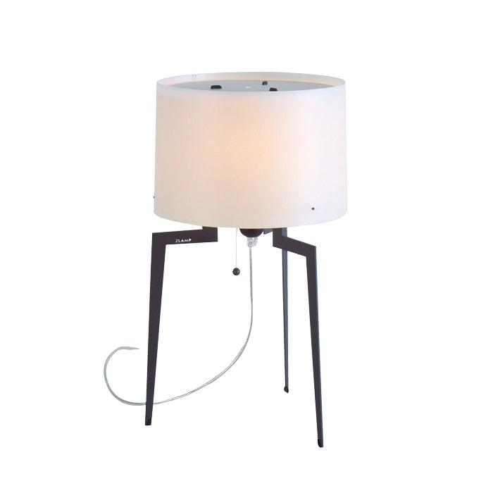 Zlamp Zpindel stor bordlampe hvit morbærpapir