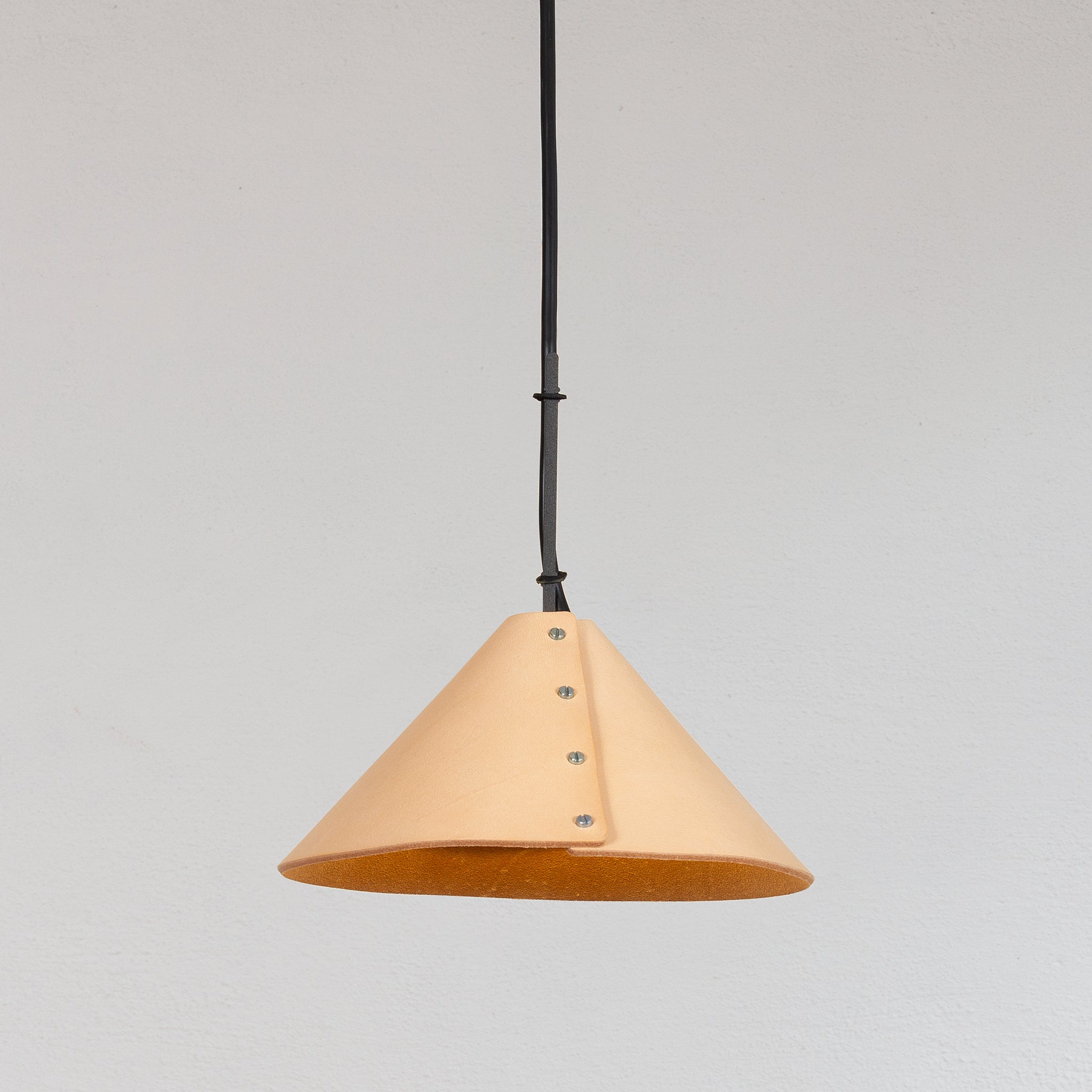 Zlamp Koncis 153-1803 pendel cognac lær