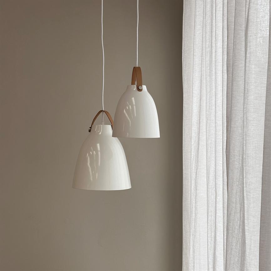 Dyberg Larsen Copenhagen pendel Ø19,5 taklampe hvit