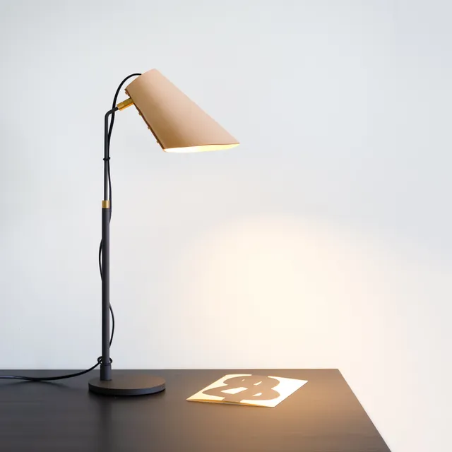 Zlamp Erik 225 19 bordlampe cognac dimbar