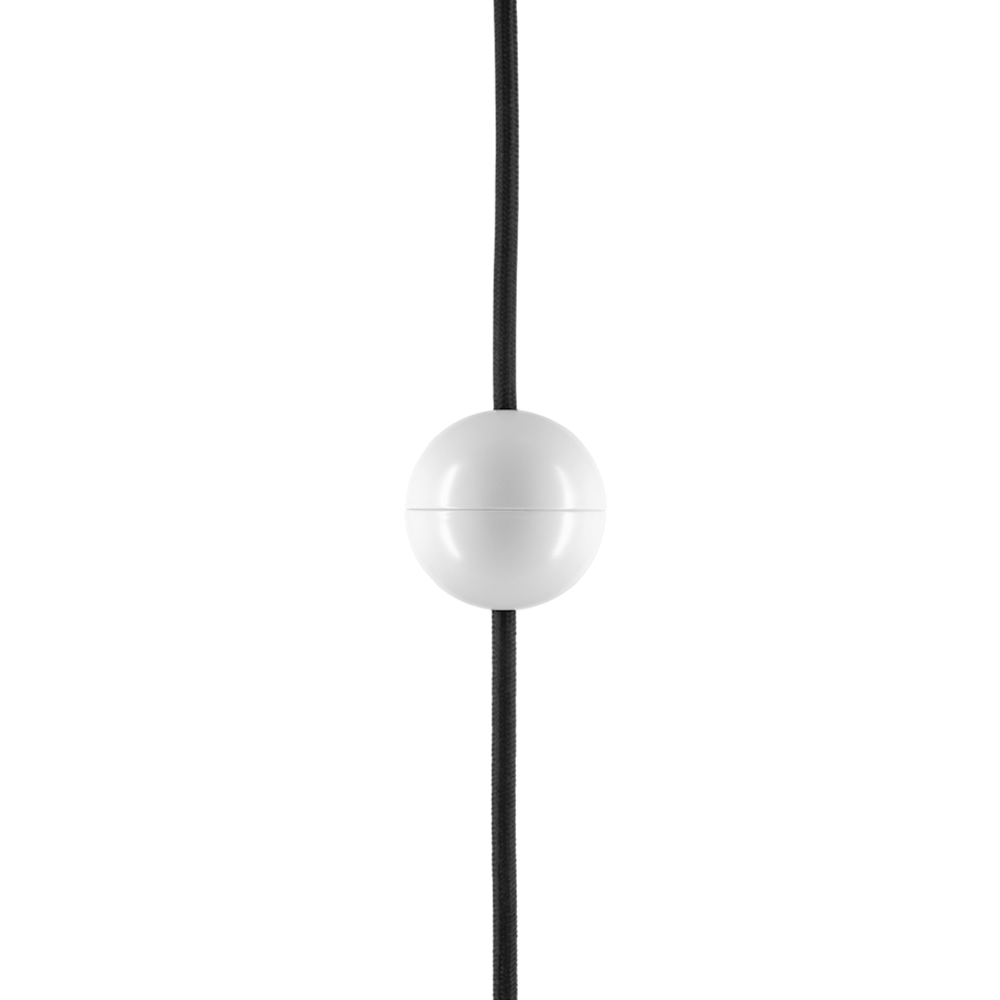 Umage Cord Connector ledningsskjøt hvit stålkule