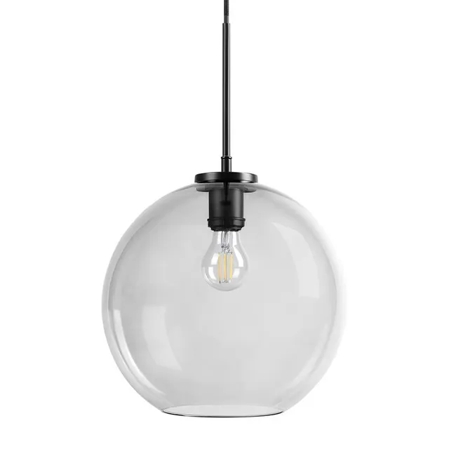 Dyberg Larsen Loop Ø30 pendel smoke glass