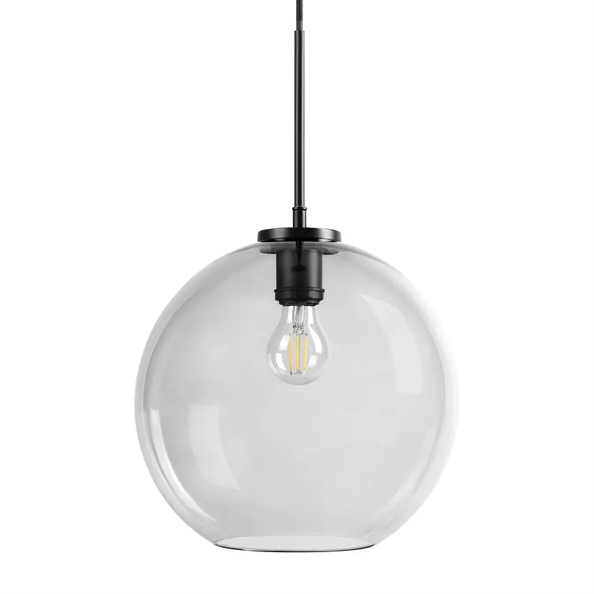 Dyberg Larsen Loop Ø30 pendel smoke glass