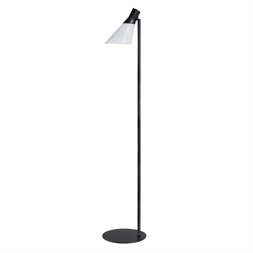 Dyberg Larsen Gent gulvlampe svart opal vippbar