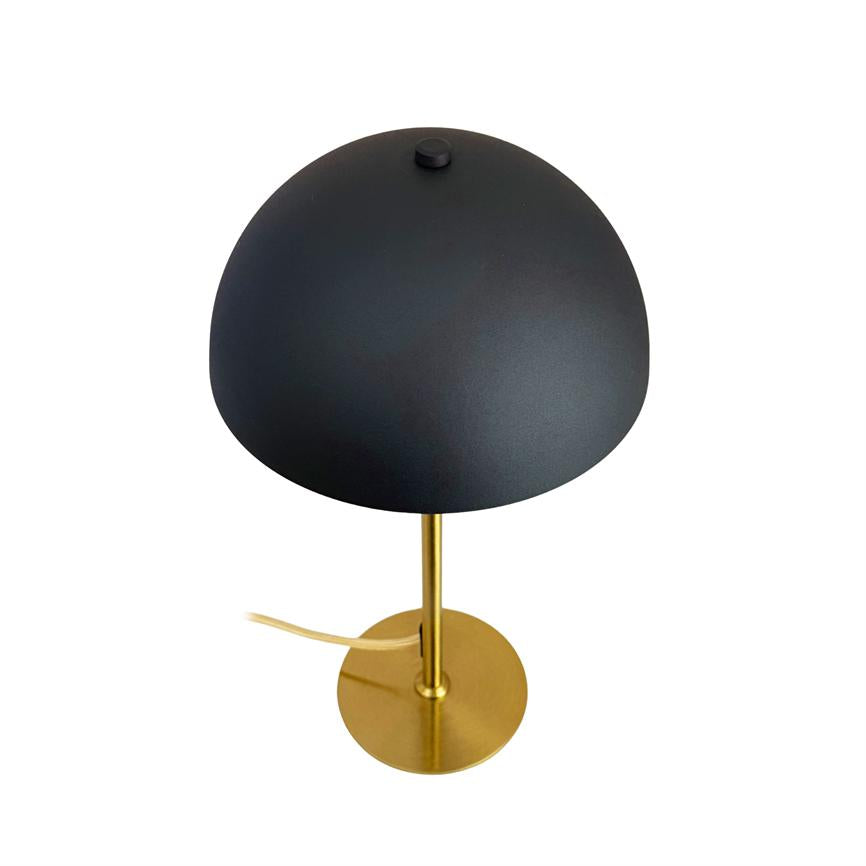Dyberg Larsen Stockholm bordlampe sort messing