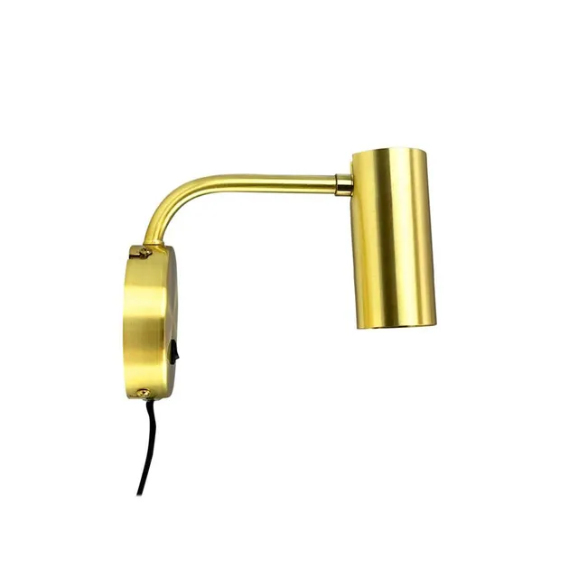 Dyberg Larsen Skagerrak vegglampe messing GU10