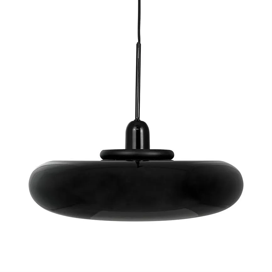 Dyberg Larsen Planet pendel sort blank metall