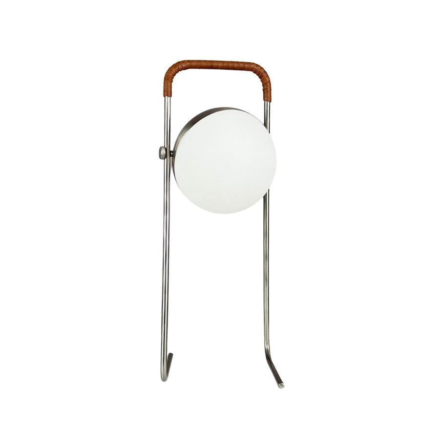 Dyberg Larsen Mova bordlampe krom oppladbar
