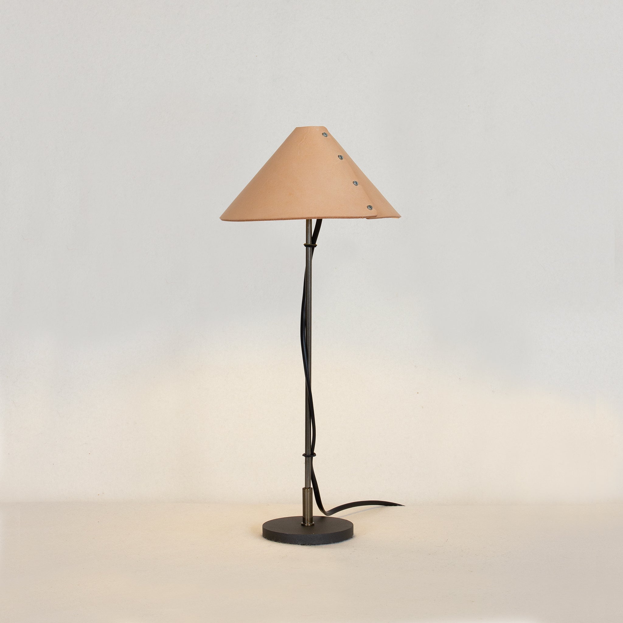 Zlamp Koncis 123-1803 bordlampe natur skinn