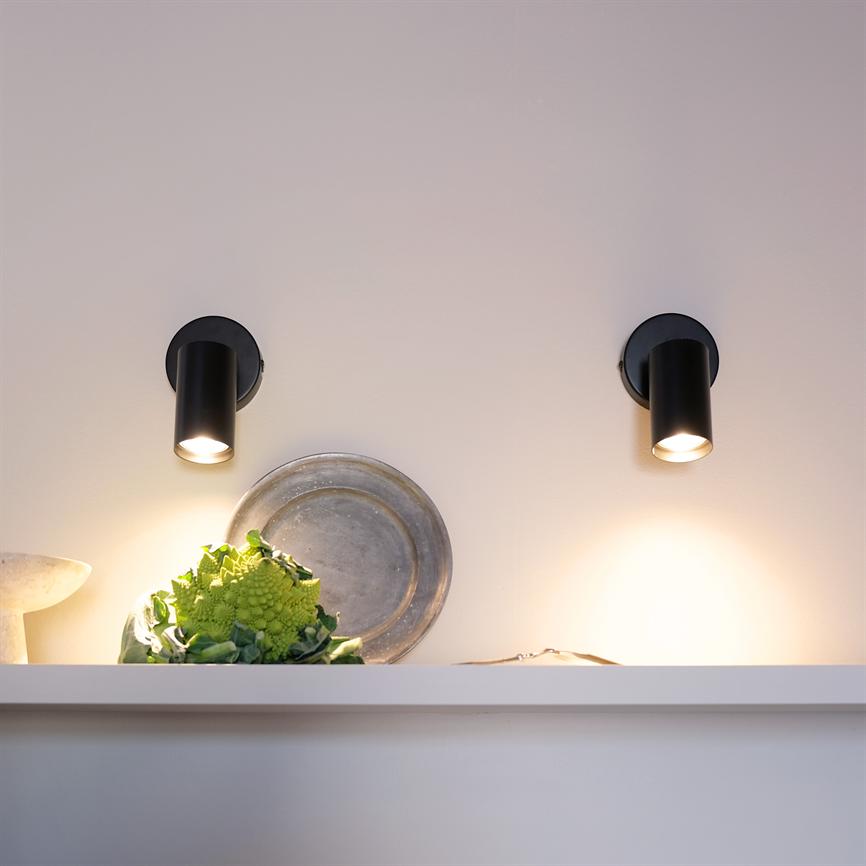 Dyberg Larsen Modern loftspot svart takspot
