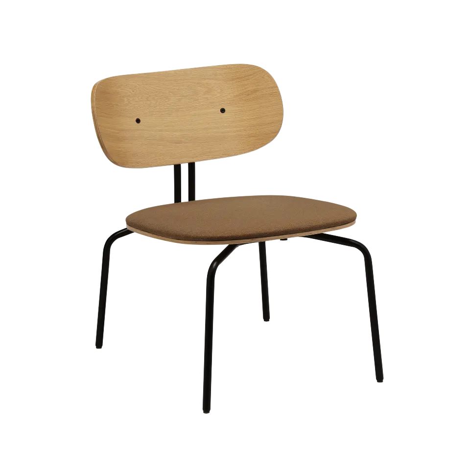 Umage Curious sittepute loungeføtølj teddy white tekstil