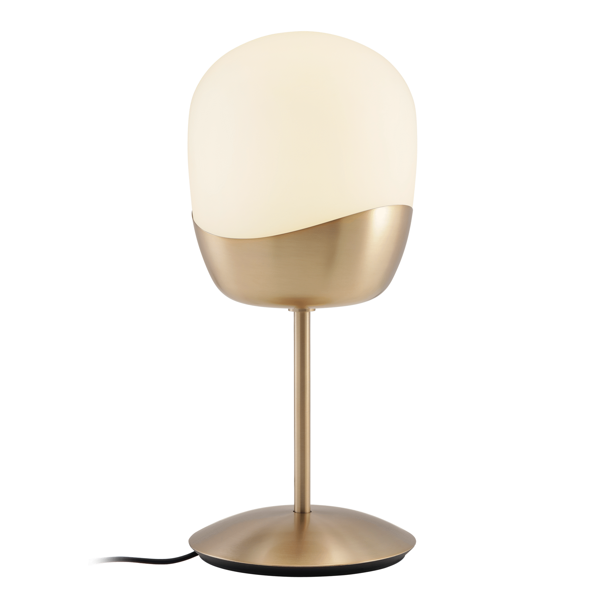 UMAGE Spring bordlampe opalglass messing touch