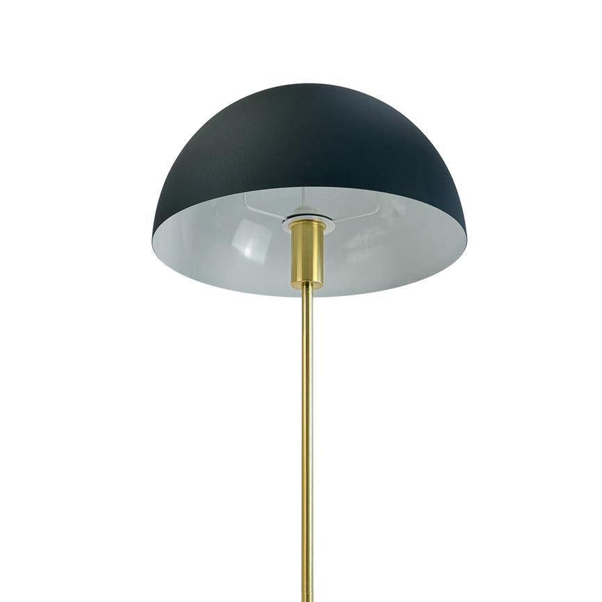 Dyberg Larsen Stockholm gulvlampe sort/messing