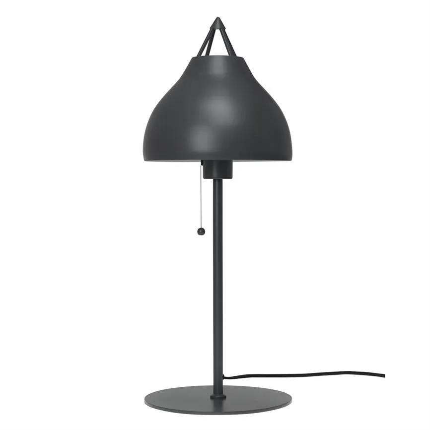 Dyberg Larsen Pyra bordlampe grå matt 60 cm