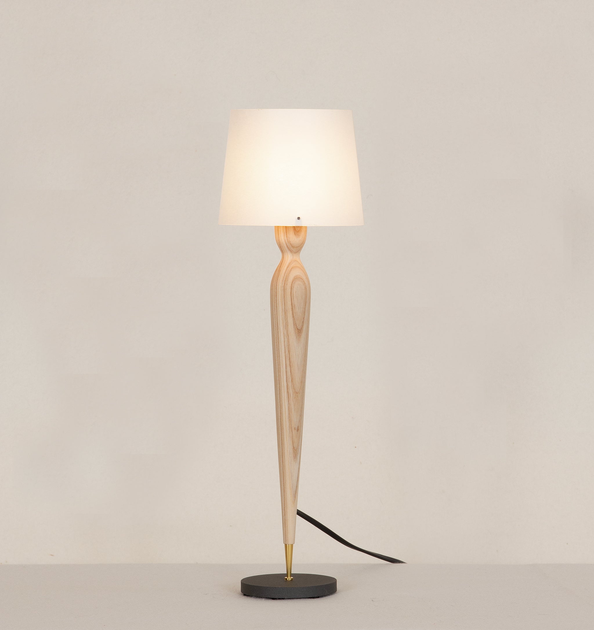 Zlamp Mizz Zippy 727-1311 bordlampe ask papirskjerm