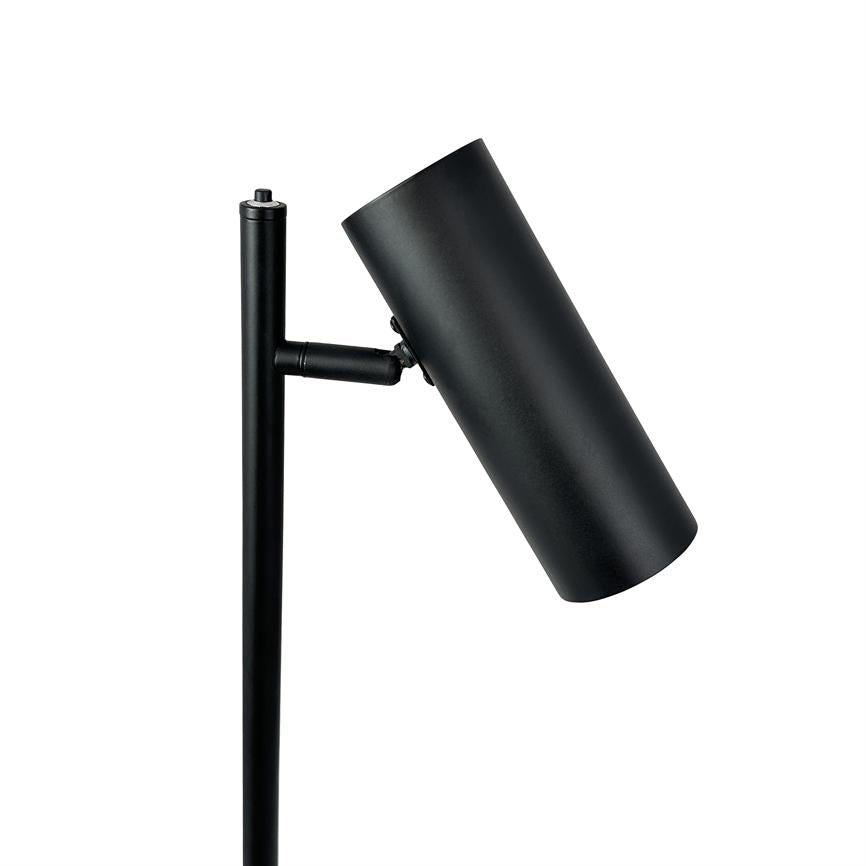 Dyberg Larsen Karlo bordlampe sort leselampe