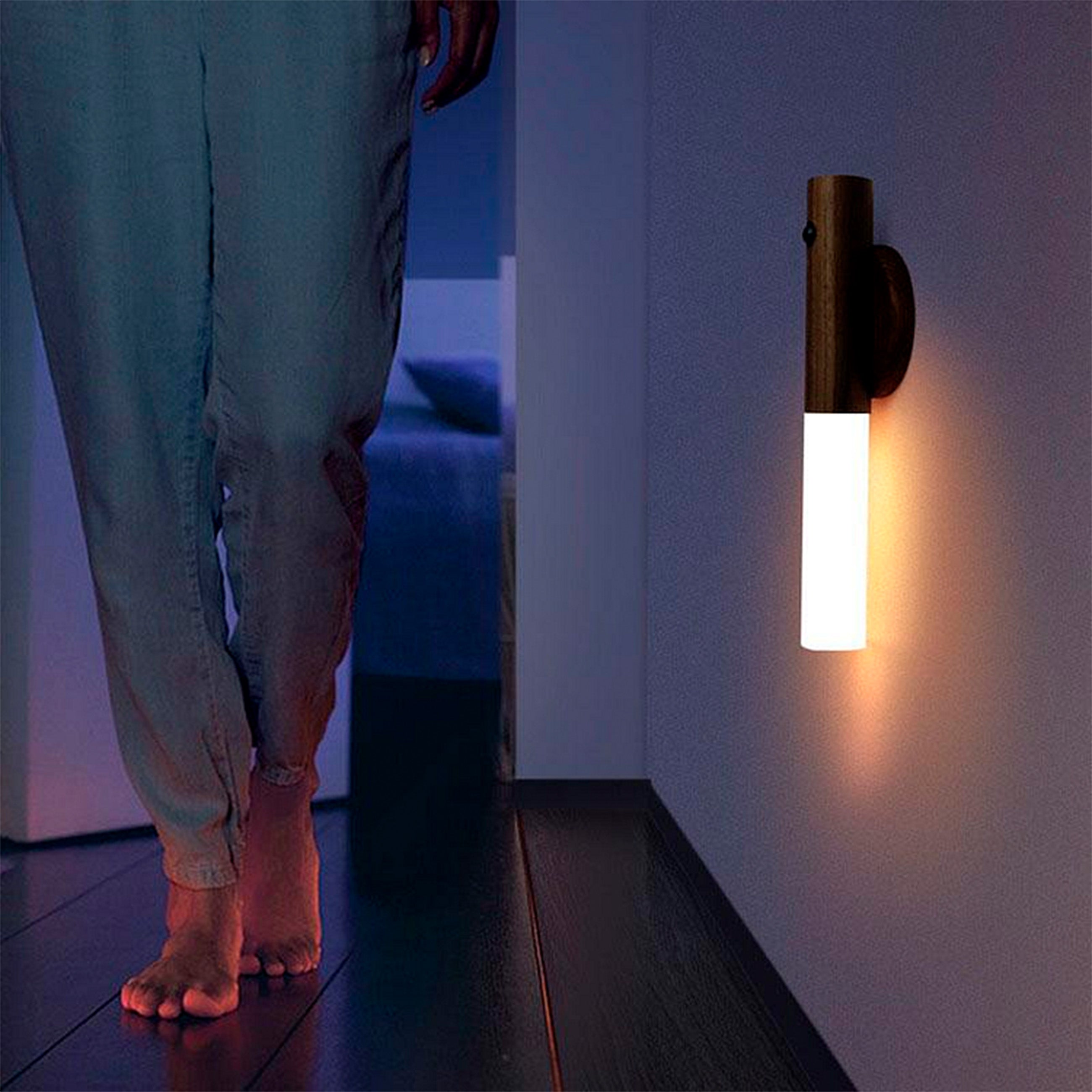 Dyberg Larsen Sensor vegglampe mørkt tre 2-pakning
