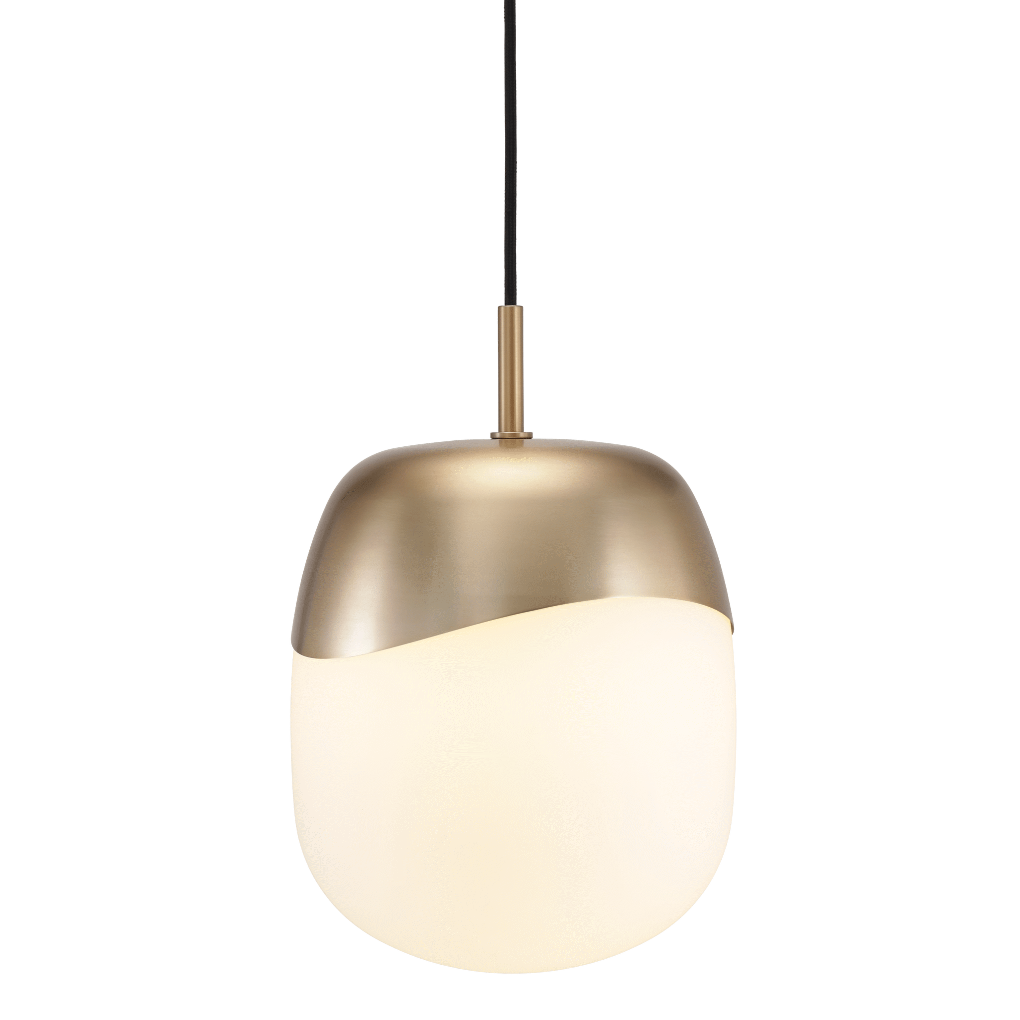 UMAGE Spring Mini pendellampe opalglass messing