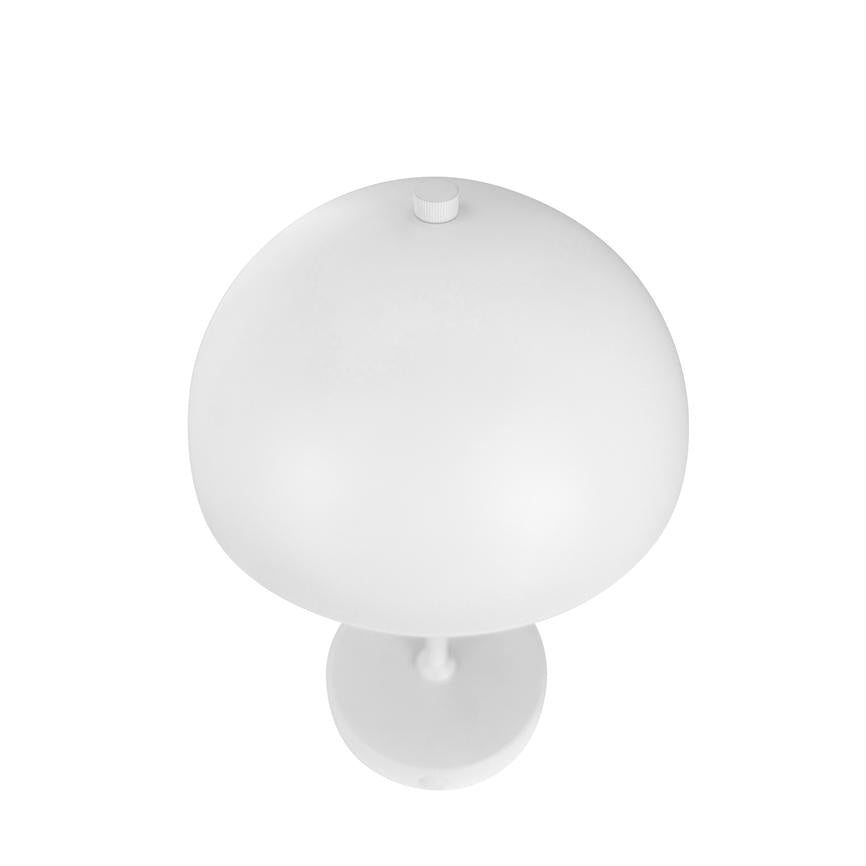 Dyberg Larsen Stockholm LED V2.0 bordlampe hvit oppladbar