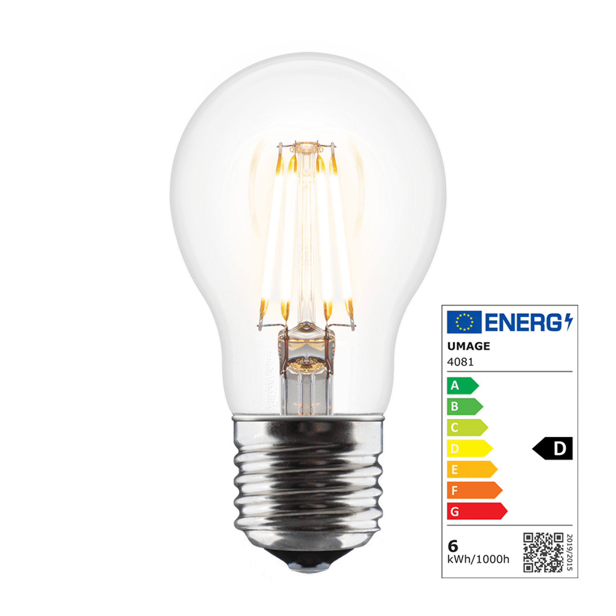 UMAGE Good Idea E27 LED-pære varm hvit