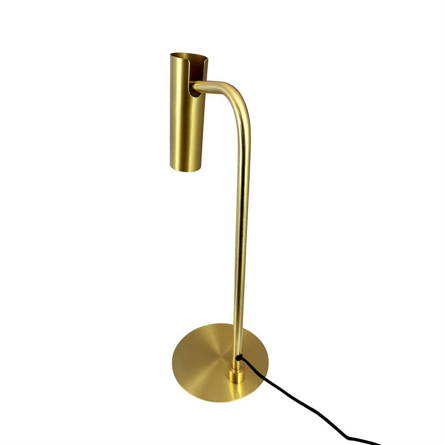 Dyberg Larsen Skagerrak bordlampe messing GU10 50 cm