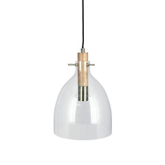 Dyberg Larsen Bistro pendel Ø30 glass eik