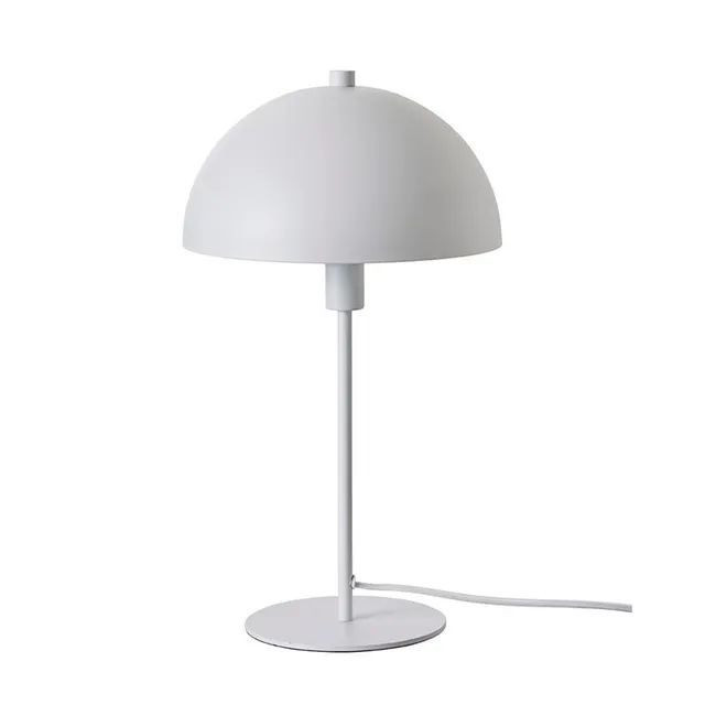 Dyberg Larsen Stockholm bordlampe hvit metall