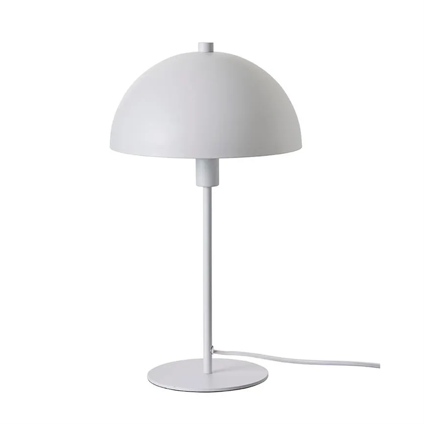 Dyberg Larsen Stockholm bordlampe hvit metall