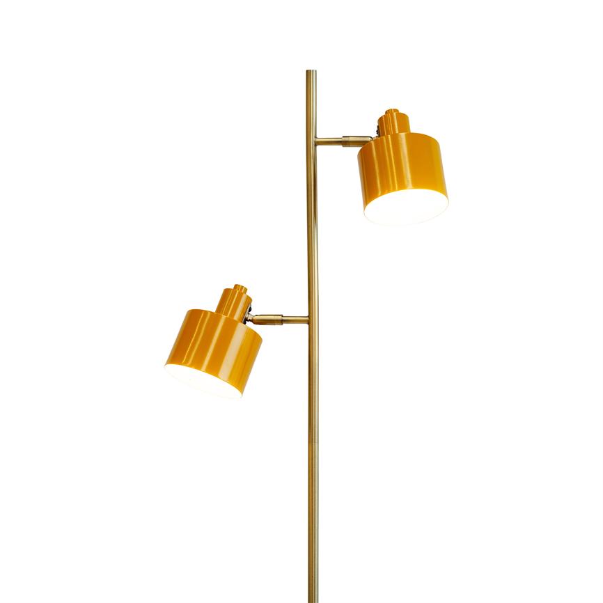 Dyberg Larsen Ocean Gulvlampe karry turkis retro